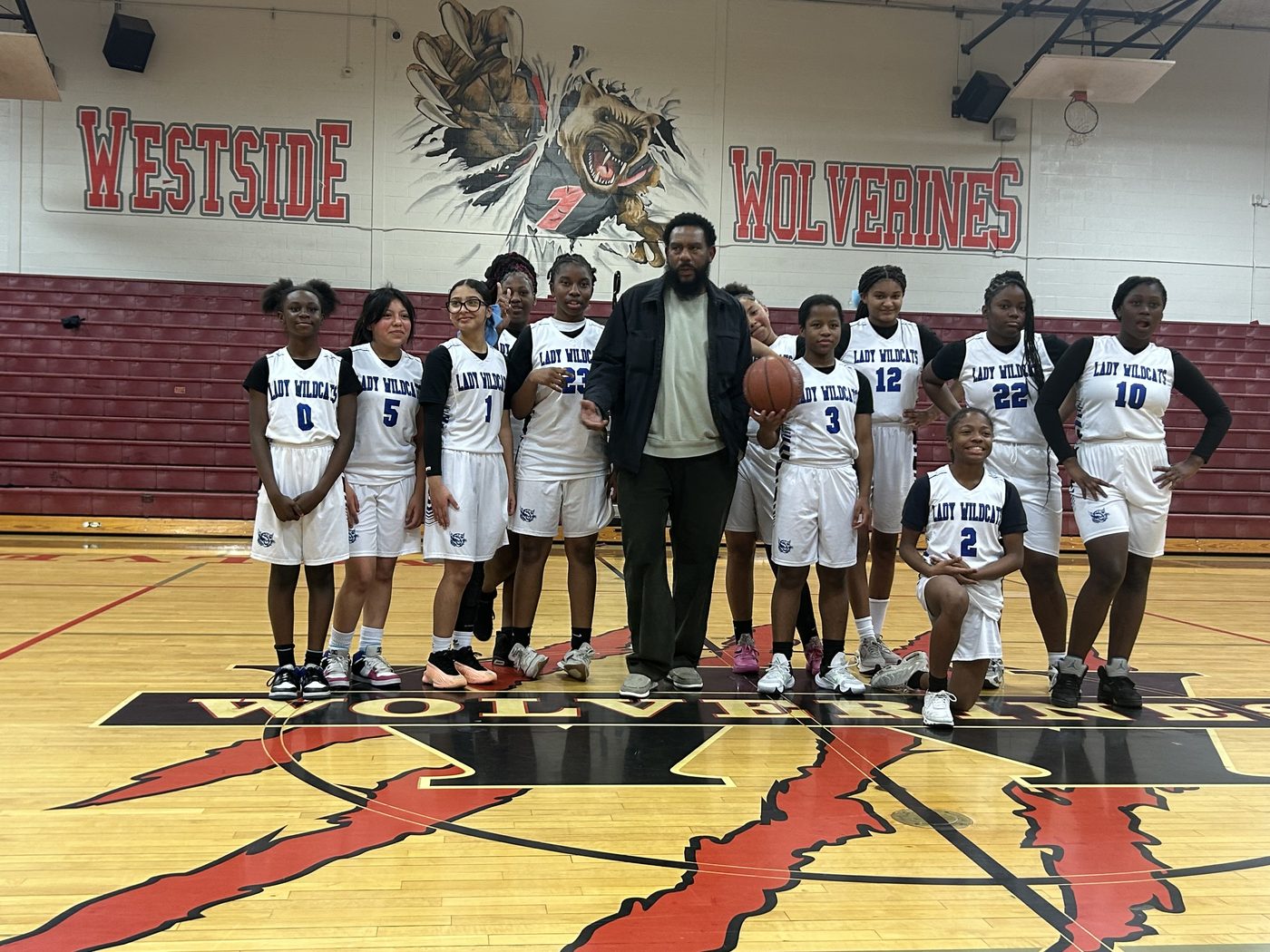 Coach James Jacobs in the community, photo 19