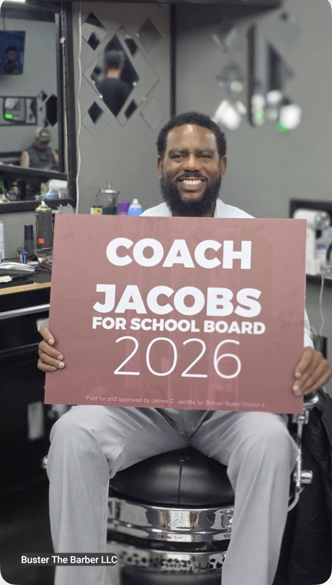 Coach James Jacobs in the community, photo 34