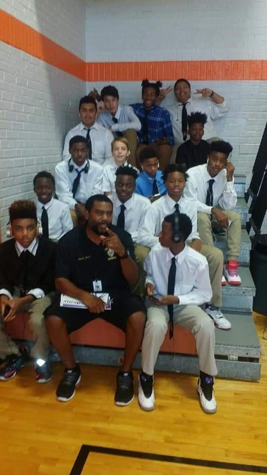 Coach James Jacobs in the community, photo 39