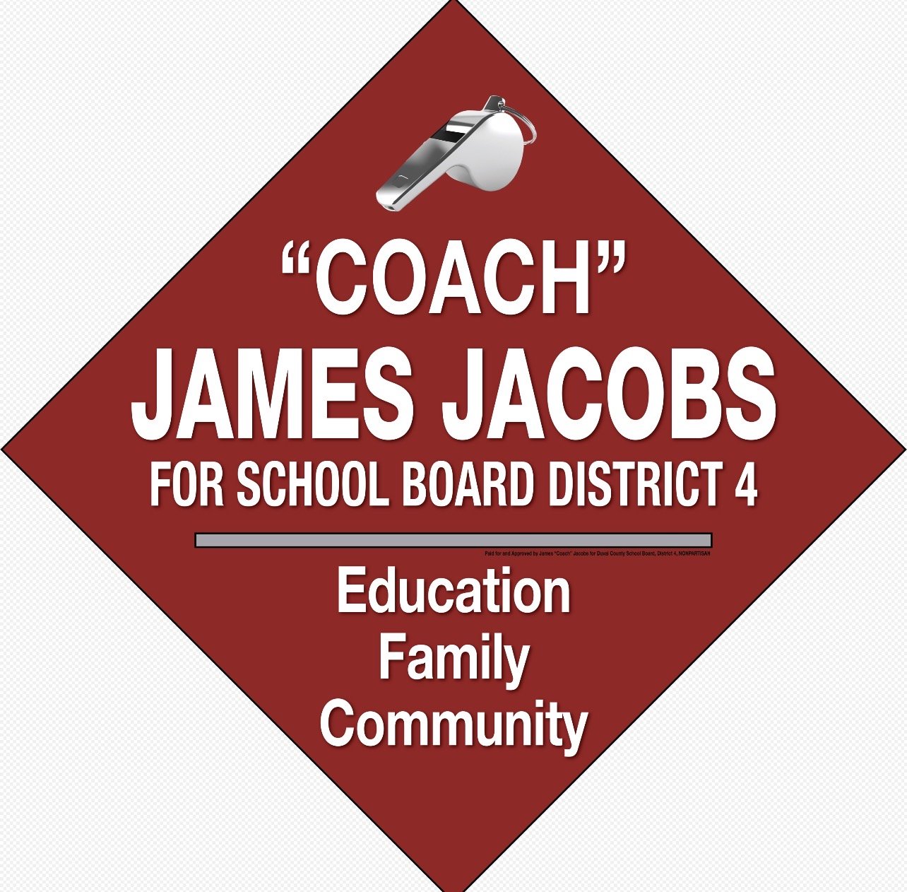 Coach James Jacobs in the community, photo 1