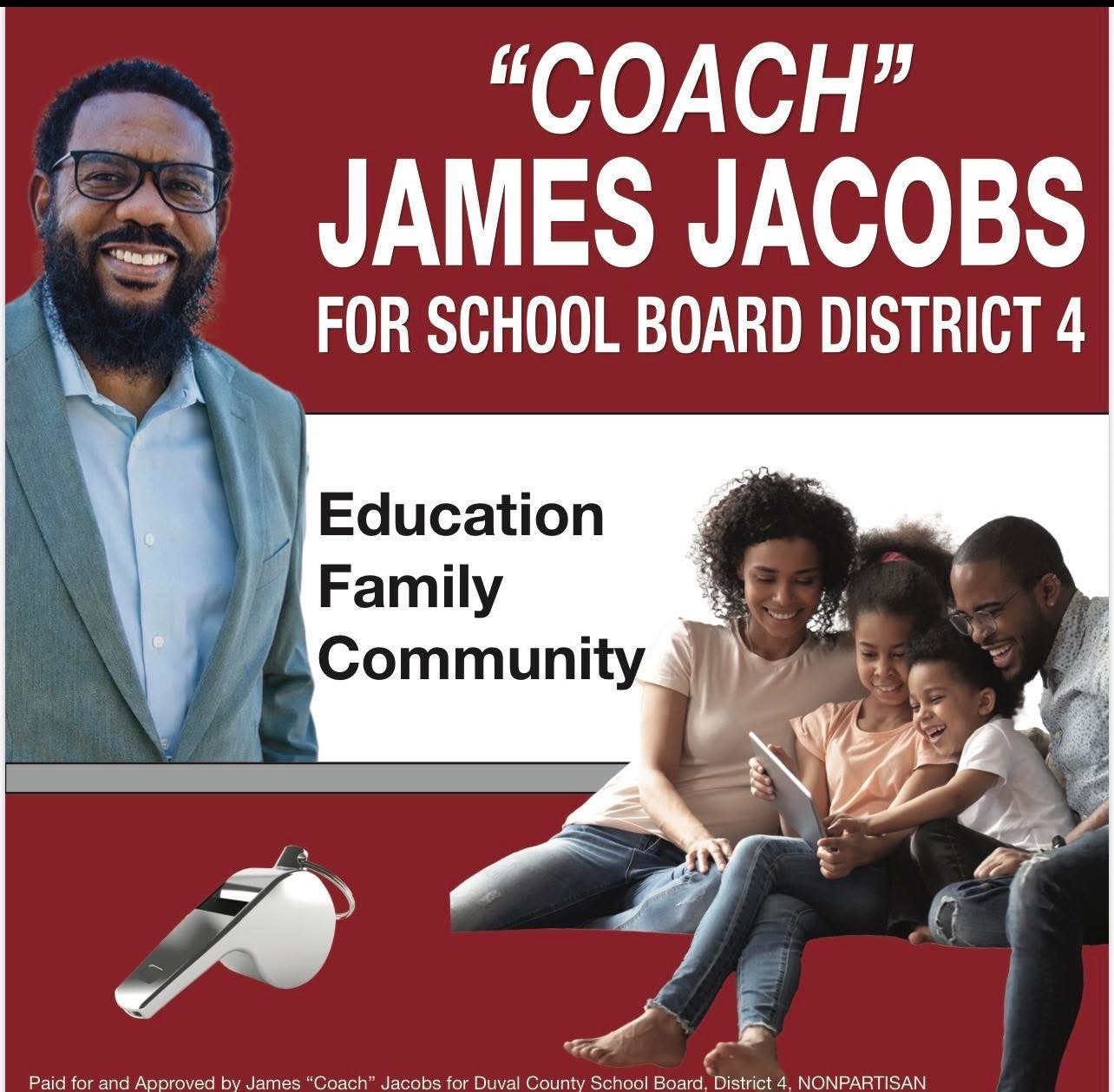 Coach James Jacobs in the community, photo 3